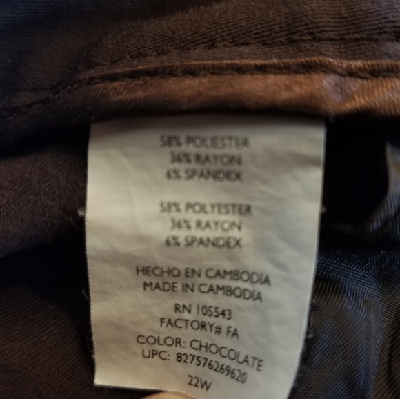 Daisy Fuentes Pleated Pants - Picture 4 of 4